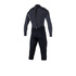 Traje De Neopreno Mystic Brand 3/2 Mm Back-Zip Longarm Shortleg - Negro