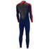 Animal Lava 4/3 Blindstitched Backzip Wetsuit - Dark Navy