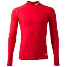 Gill Mens Pro Rash Chaleco De Manga Larga - Rojo Gill Mens Pro Rash Chaleco De Manga Larga - Rojo