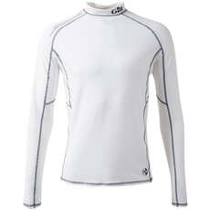 Gill Mens Pro Rash Chaleco De Manga Larga - Blanco