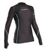 Gul Womens Evotherm Rashguard Térmico De Manga Larga - Negro