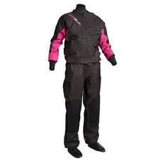 Gul Womens Dartmouth Drysuit - Negro / Rosa - Libre Undersuit Gul Womens Dartmouth Drysuit - Negro / Rosa - Libre Undersuit