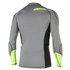 Magic Marine Impact Manga Larga Top - Gris