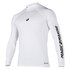 Magic Marine Cube Long Sleeve Rash Vest - Blanco