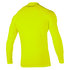 Magic Marine Cube Long Sleeve Rash Vest - Amarillo Intermitente