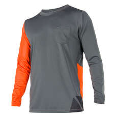 Magic Marine Cube Long Sleeve Quick Dry Top - Naranja