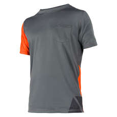 Magic Marine Cube Manga Corta Quick Dry Top - Naranja