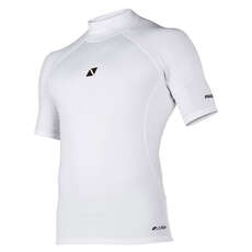 Magic Marine Cube Manga Corta Rash Vest - Blanco