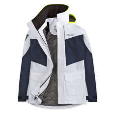 Chaqueta Costera Musto Br2 Para Mujer - Blanco / Azul Marino Chaqueta Costera Musto Br2 Para Mujer - Blanco / Azul Marino