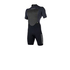 Traje De Baño Mystic Brand 3/2 Flatlock Shorty - Negro