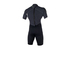 Traje De Baño Mystic Brand 3/2 Flatlock Shorty - Negro