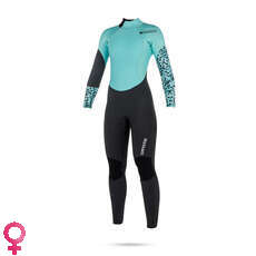 Mystic Womens Diva 5 / 3Mm Gbs Backzip Traje De Buceo - Gris Mystic Womens Diva 5 / 3Mm Gbs Backzip Traje De Buceo - Gris