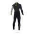 Mystic Drip 5/4 Gbs Front Zip Wetsuit - Negro / Gris