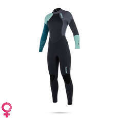 Mystic Womens Dutchess 5 / 4Mm Gbs Backzip Wetsuit - Teal