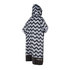 Mystic Allover Print Poncho / Fleece / Changing - Gris Claro