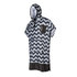 Mystic Allover Print Poncho / Fleece / Changing - Gris Claro