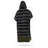 Mystic Allover Poncho De Impresión / Fleece / Robe Cambiante - Gris