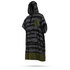 Mystic Allover Poncho De Impresión / Fleece / Robe Cambiante - Gris