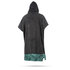 Mystic Allover Poncho De Impresión / Fleece / Robe Cambiante - Menta