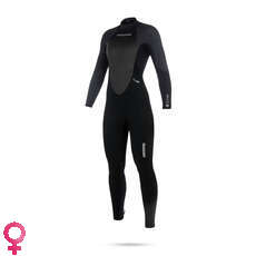 Mystic Womens Star 3 / 2Mm Gbs Backzip Wetsuit - Negro / Gris Mystic Womens Star 3 / 2Mm Gbs Backzip Wetsuit - Negro / Gris
