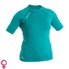 Rashguard De Manga Corta Para Mujer Neil Pryde Spark - Ocean