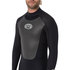 Animal Lava 5/4 Blindstitched Backzip Wetsuit - Negro