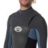 Animal Lava 5/4 Blindstitched Chest Zip Wetsuit - Peltre Azul