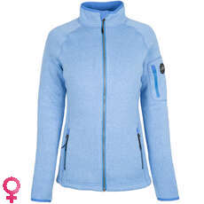 Gill Womens Knit Fleece Jacket - Azul Claro Gill Womens Knit Fleece Jacket - Azul Claro