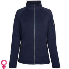 Gill Womens Knit Fleece Jacket - Azul Marino