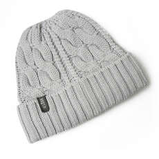 Gill Cable Knit Beanie - Gris Medio