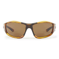 Gafas De Sol Bi-Focales Gill Race - Ámbar De Grano De Madera