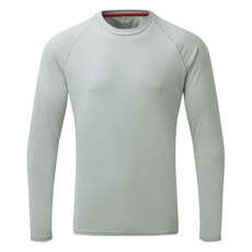 Gill Mens Uv Tec Girocollo Manica Lunga Tee - Grigio