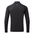 Gill Hombre Uv Tec Zip Cuello Manga Larga Tee - Carbón