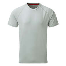 Gill Camiseta Para Hombre Con Cuello Redondo Uv Tec - Gris