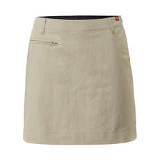 Gill Para Mujer Uv Tec Skort - Caqui