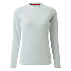 Gill Womens Uv Tec Camiseta Manga Larga - Gris