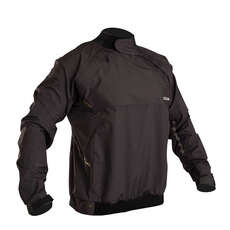 Gul Gamma - Spray Top Con Cremallera Y Cuello Tapado - Negro