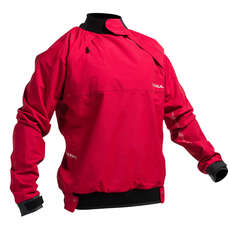 Gul Gamma - Spray Top Con Cremallera Y Cuello Tapado - Rojo