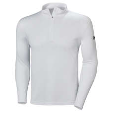 Camisa De Manga Larga Con Medio Cierre De Helly Hansen Hh Tech - Blanco Camisa De Manga Larga Con Medio Cierre De Helly Hansen Hh Tech - Blanco