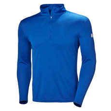 Camisa De Manga Larga Con Medio Cierre De Helly Hansen Hh Tech - Olympian Blue