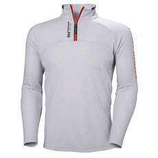 Sudadera Con Cremallera Helly Hansen Hp 1/2 - Gris Niebla Mellange Sudadera Con Cremallera Helly Hansen Hp 1/2 - Gris Niebla Mellange
