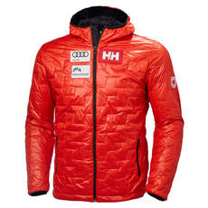 Chaqueta Aislante Con Capucha Helly Hansen Lifaloft - Logo De Grenadine