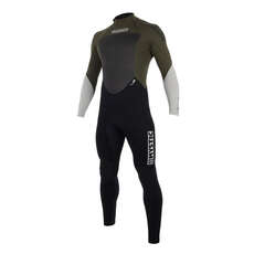 Traje De Neopreno Con Cremallera Mystic Star 5/4 Gbs - Dark Olive