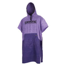 Poncho Místico / Fleece / Changing Basic - Púrpura