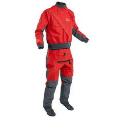 Traje De Baño Seco Palm Cascade - Kayak - Flame / Jet Grey