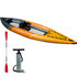 Aquaglide Deschutes 130 Deluxe - Paquete De Kayak Inflable Ligero Para 1 Hombre