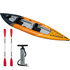 Aquaglide Deschutes 145 - Paquete De Kayak Inflable Ligero Para 2 Personas