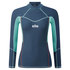 Gill Womens Pro Rash Vest Manga Larga - Ocean - 5020W