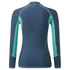 Gill Womens Pro Rash Vest Manga Larga - Ocean - 5020W