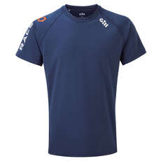 Camiseta De Manga Corta Gill Race - Azul - Rs36
